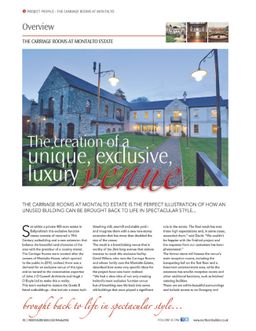 The Carriage Rooms at Montalto, Northern Builder Magazine
